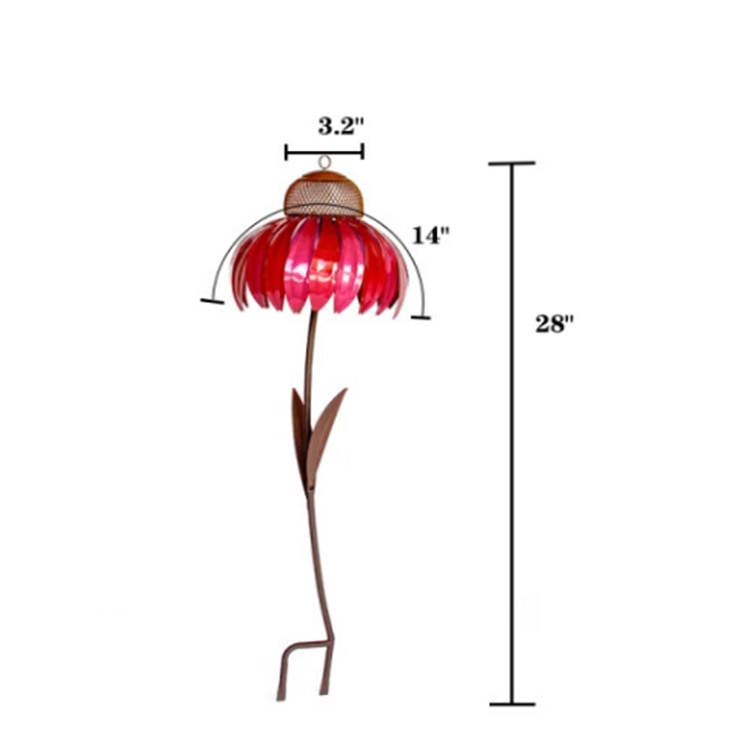 Comedouro de Pássaros Flower para Jardim