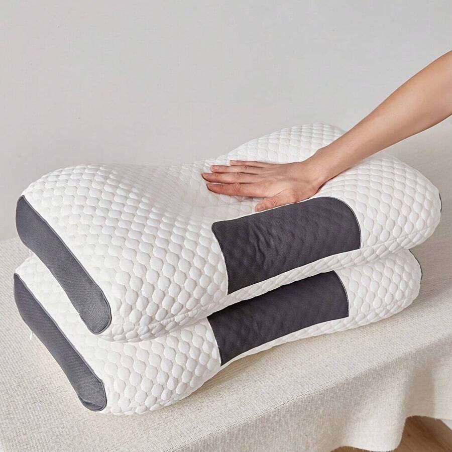 Kit Travesseiros Ergonômicos Ortopédicos para Coluna Cervical