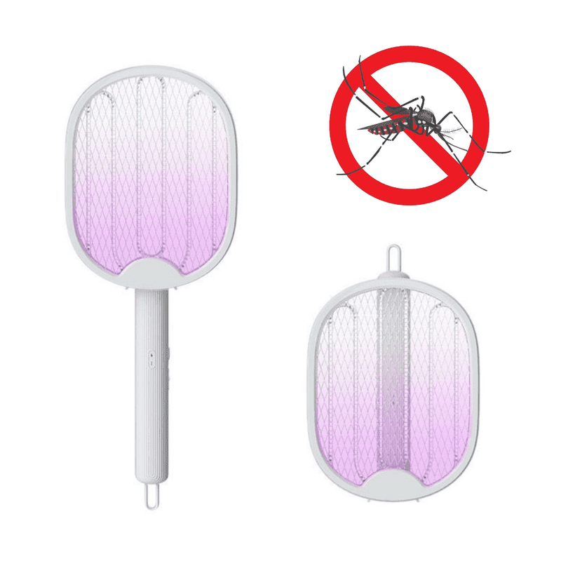 Raquete Elétrica Mata Mosquito Com Led Ultra Violeta MaxBolt