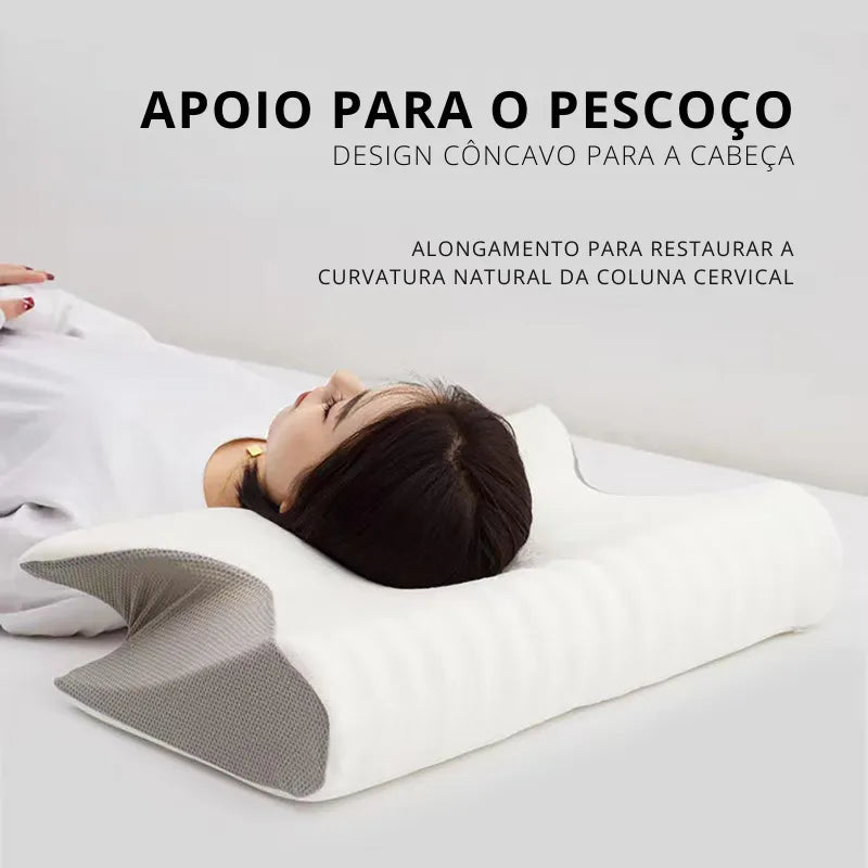 Orthopedic Cervical Pillow + Knee Support Cushion Set | Posture & Pain Relief