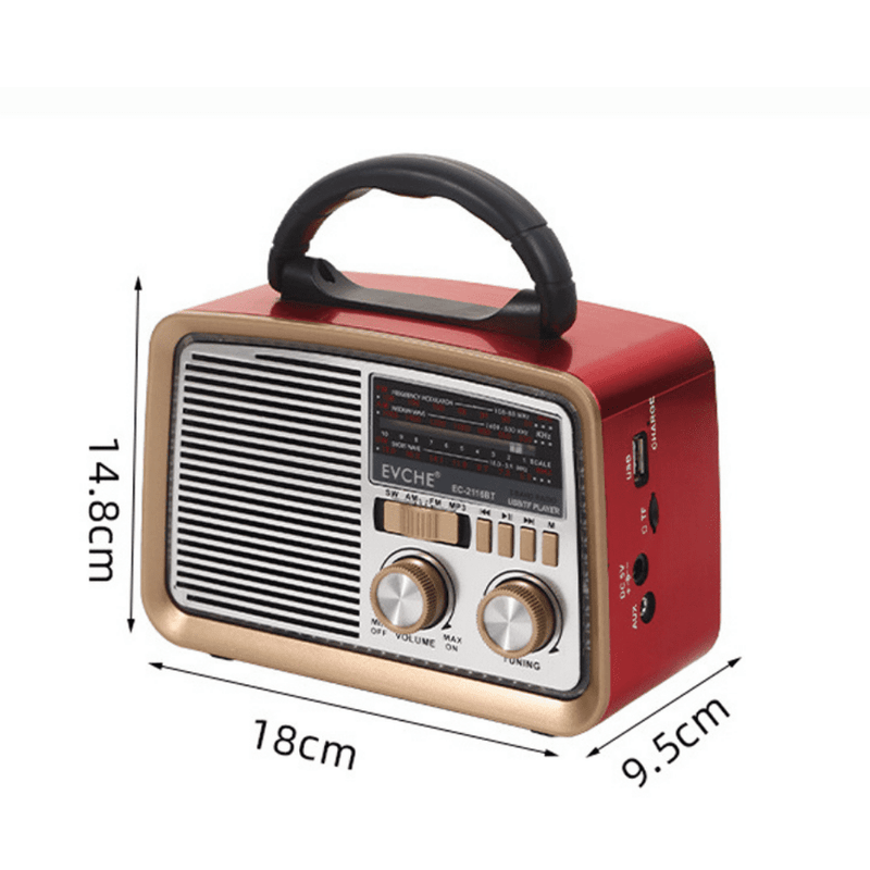 Radio Vintage Bluetooth RetrôWave