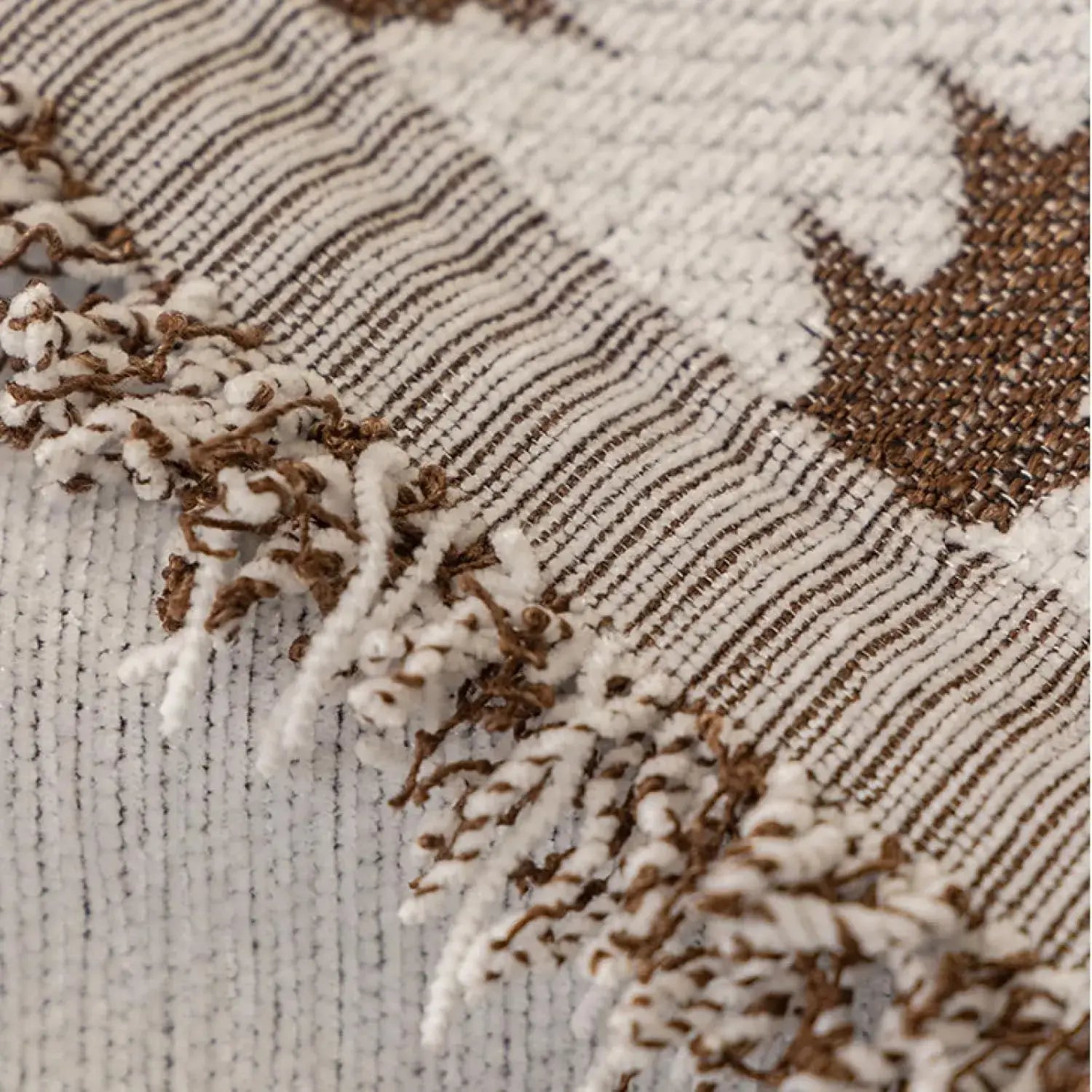 Capa de Sofá Chenille Luxuosa Marrom