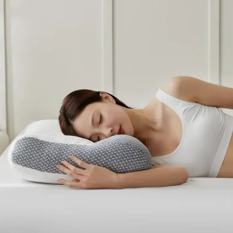 Kit Travesseiros Ortopédicos Cervical – Viscoelástico e Ergonômico