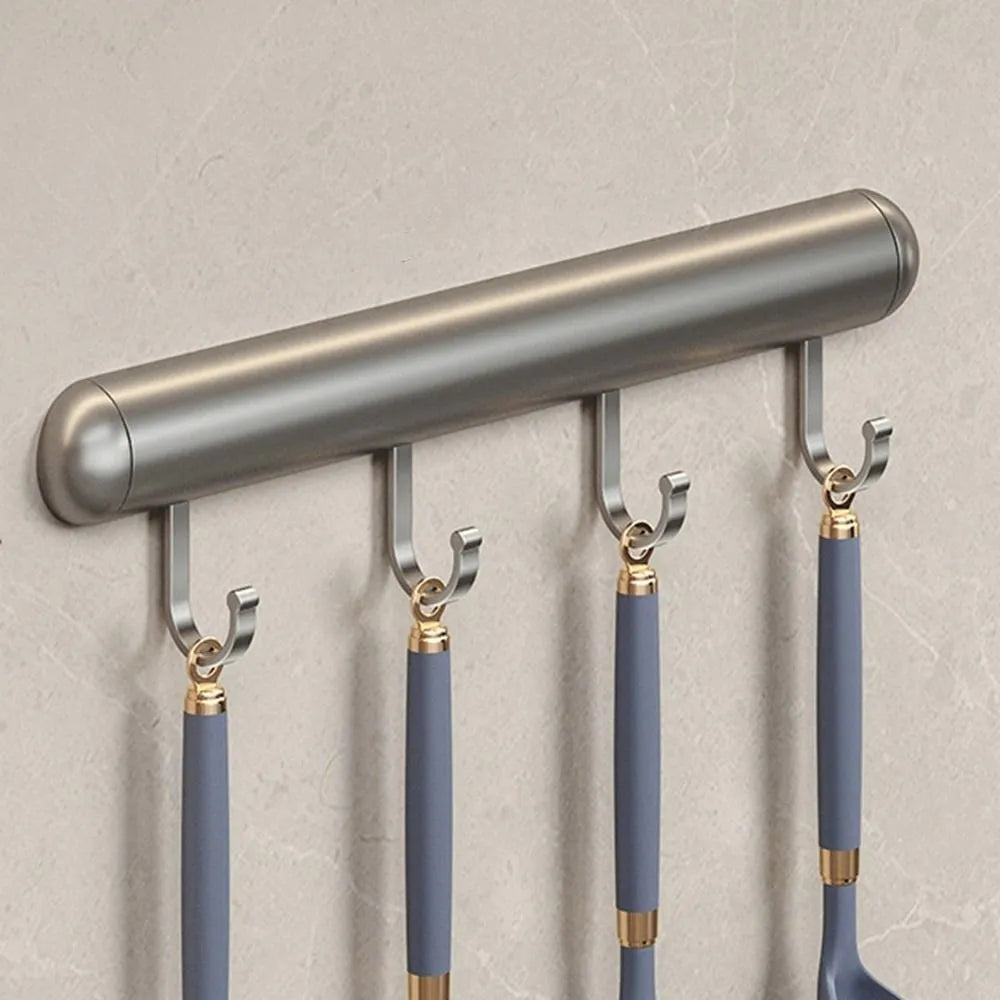 Prateleira de Cozinha com Ganchos