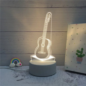 Luminária de Mesa LED 3D UCLANO