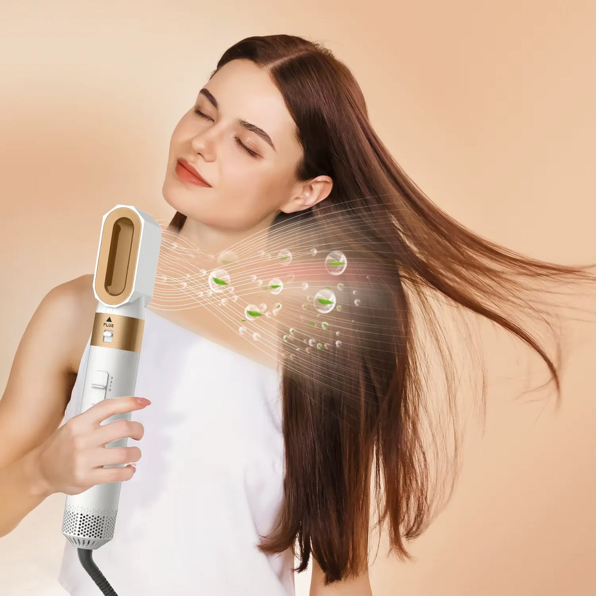 Escova Profissional Modeladora 5 em 1