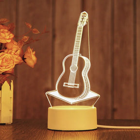 Luminária de Mesa LED 3D UCLANO