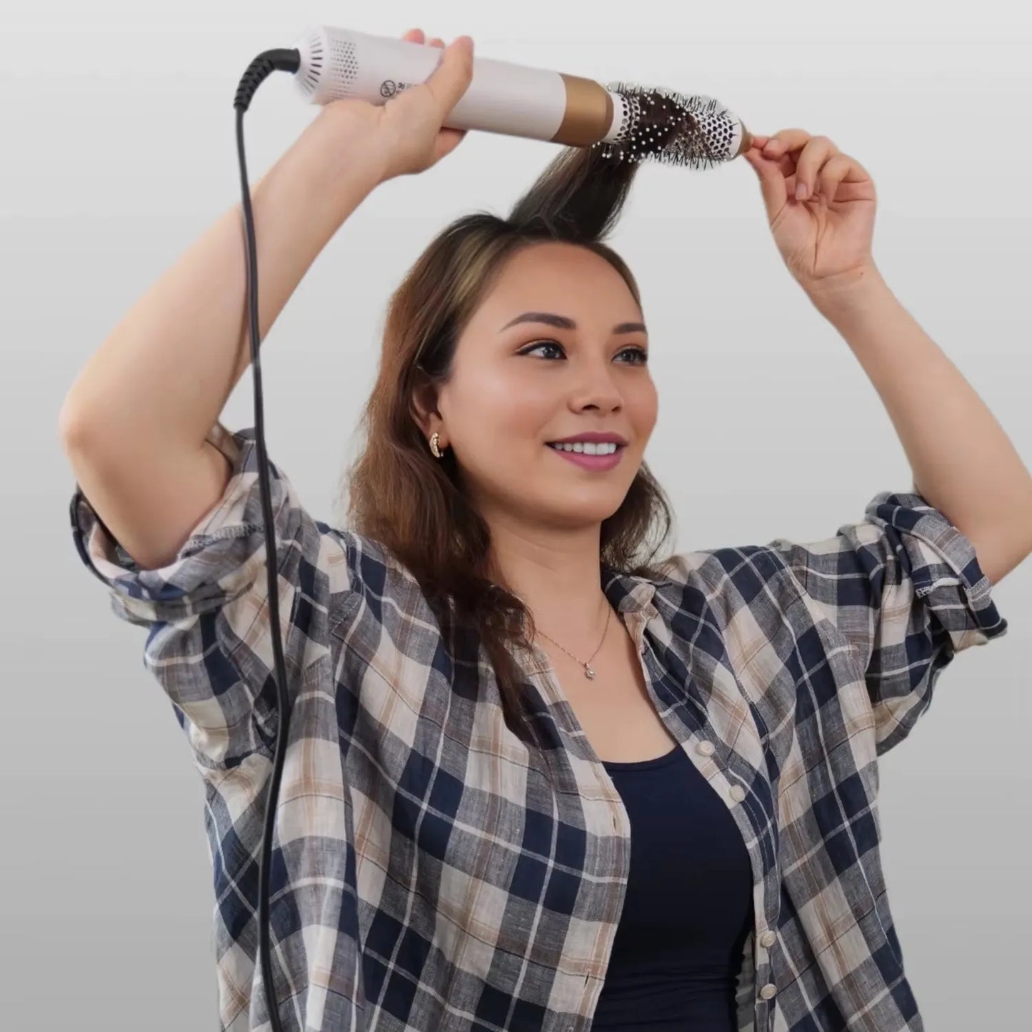 Escova Profissional Modeladora 5 em 1