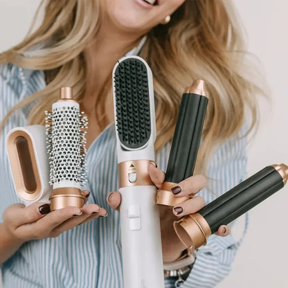 Escova Profissional Modeladora 5 em 1