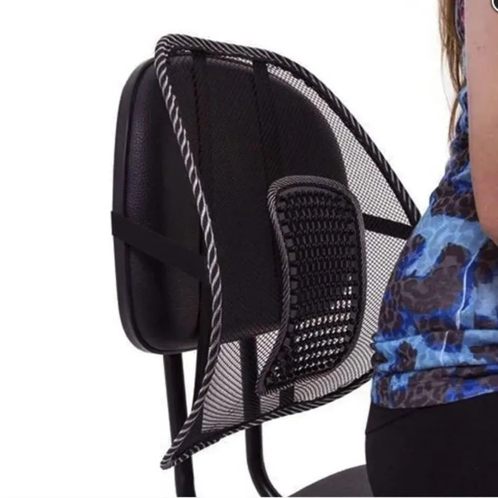 Encosto Lombar Ergonômico com Massageador