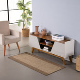 Tapete Passadeira Sisal Lancer 1 Peça 1,00m x 66cm 87% Polipropileno / 13% Poli