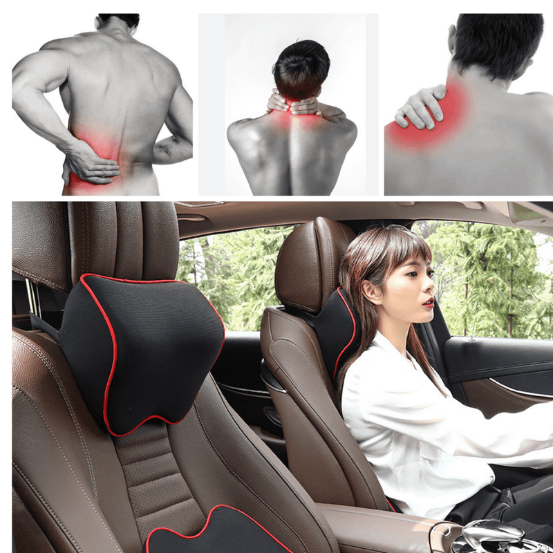 Encosto de pescoço e coluna para carro - Confort Seat